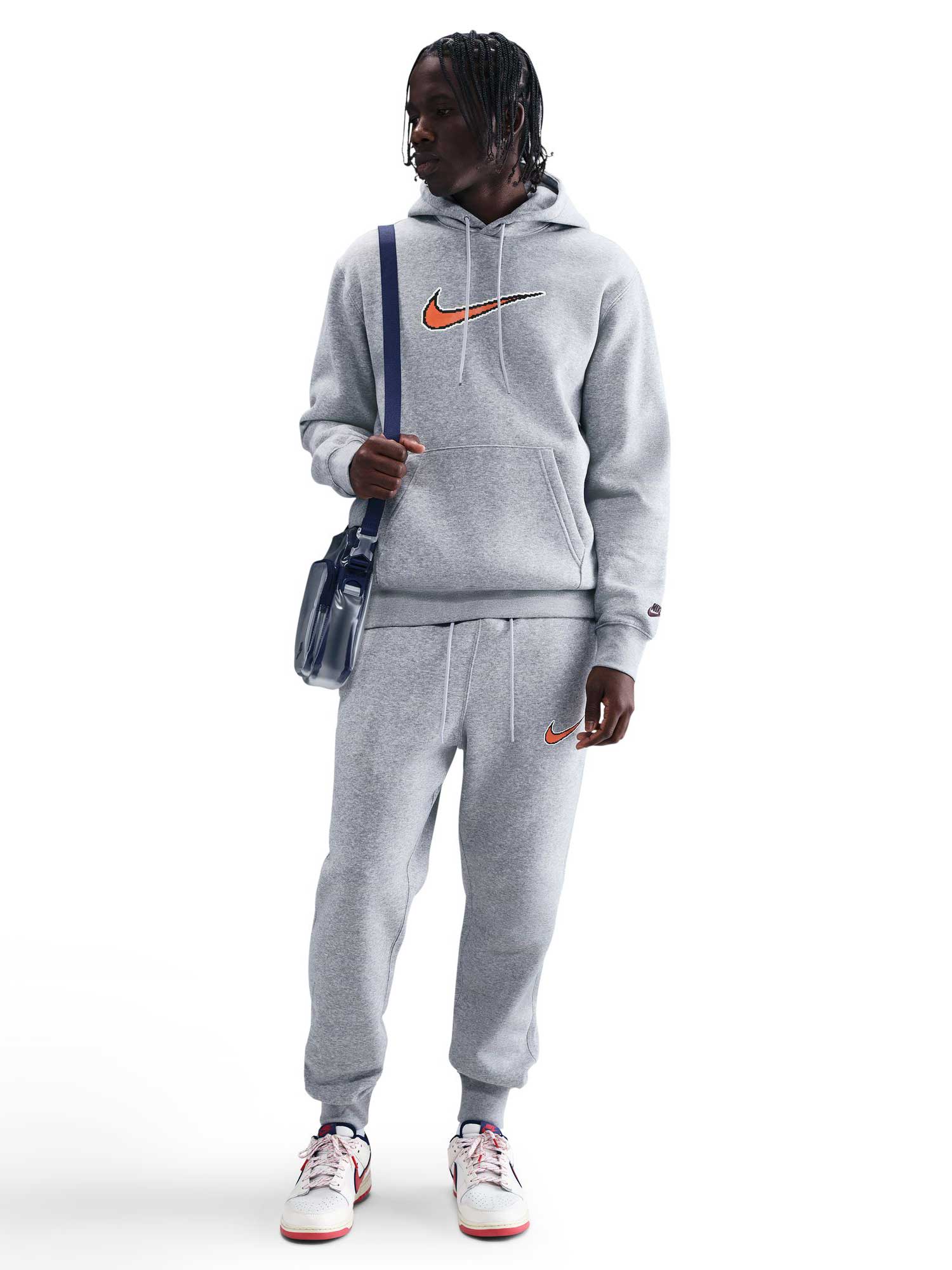 NIKE Суитшърт M NK CLUB BB HDY NEO VARSITY