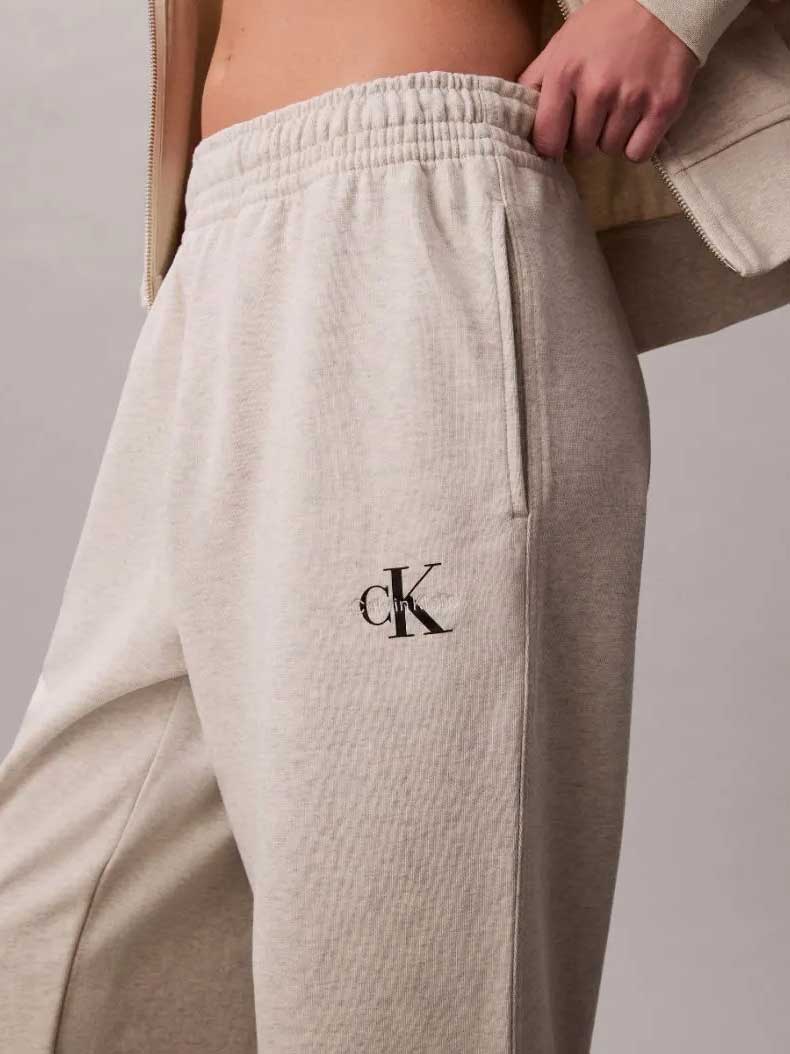 Calvin Klein Jeans Спортно долнище MONOLOGO FRENCH TERRY JOGGER