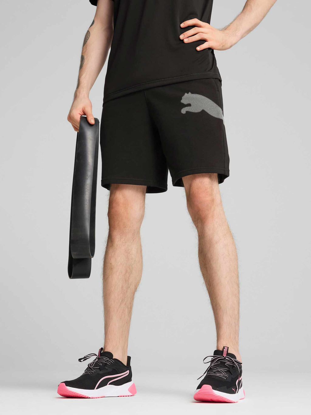 PUMA Къси панталони M TAD BIG LOGO 8'' Knit Short