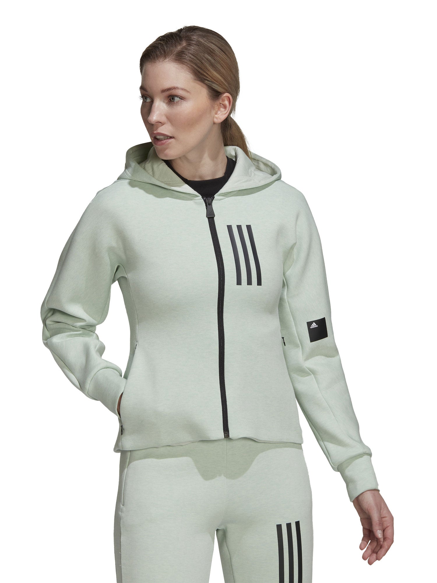 ADIDAS SPORTSWEAR Суитшърт Mission Victory Slim Fit Full-Zip