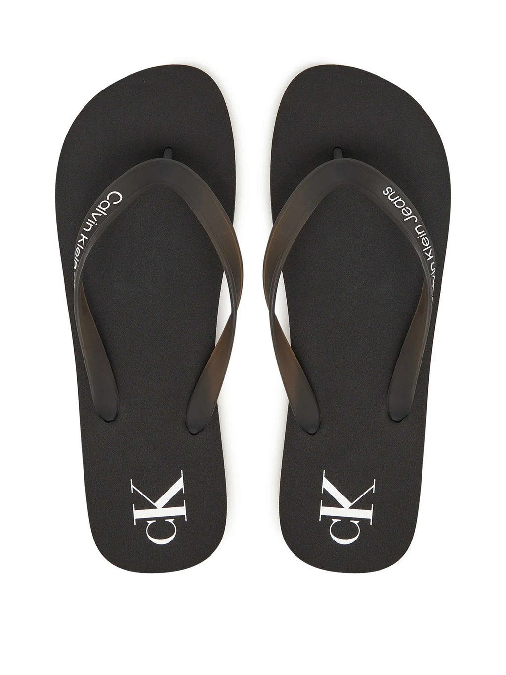Calvin Klein Jeans Джапанки BEACH SANDAL TRANSPARENT TPU