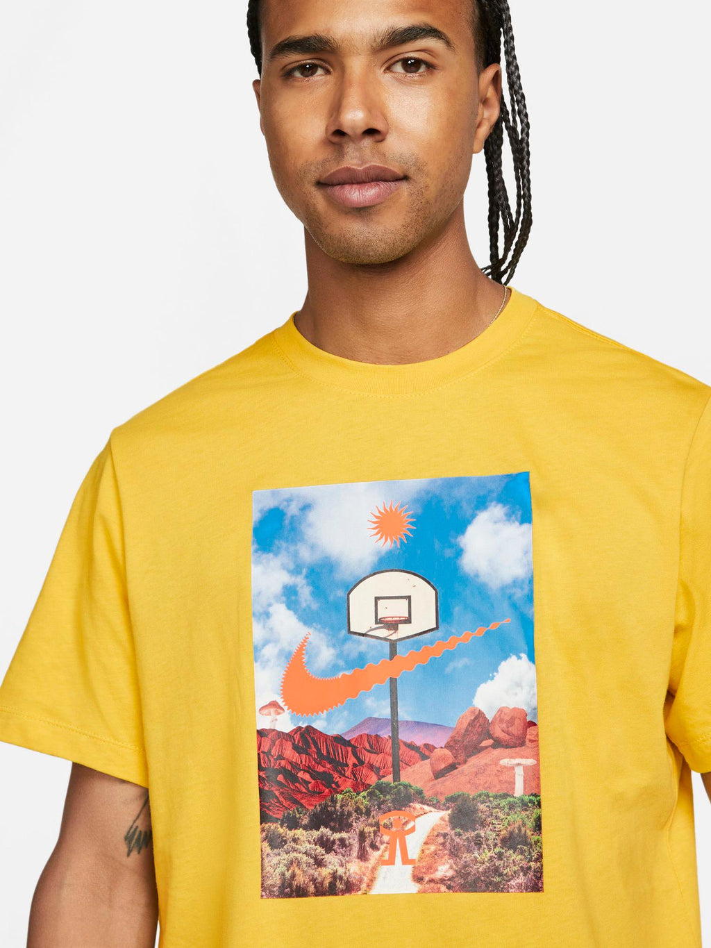 NIKE Тениска M HOOP PHOTO