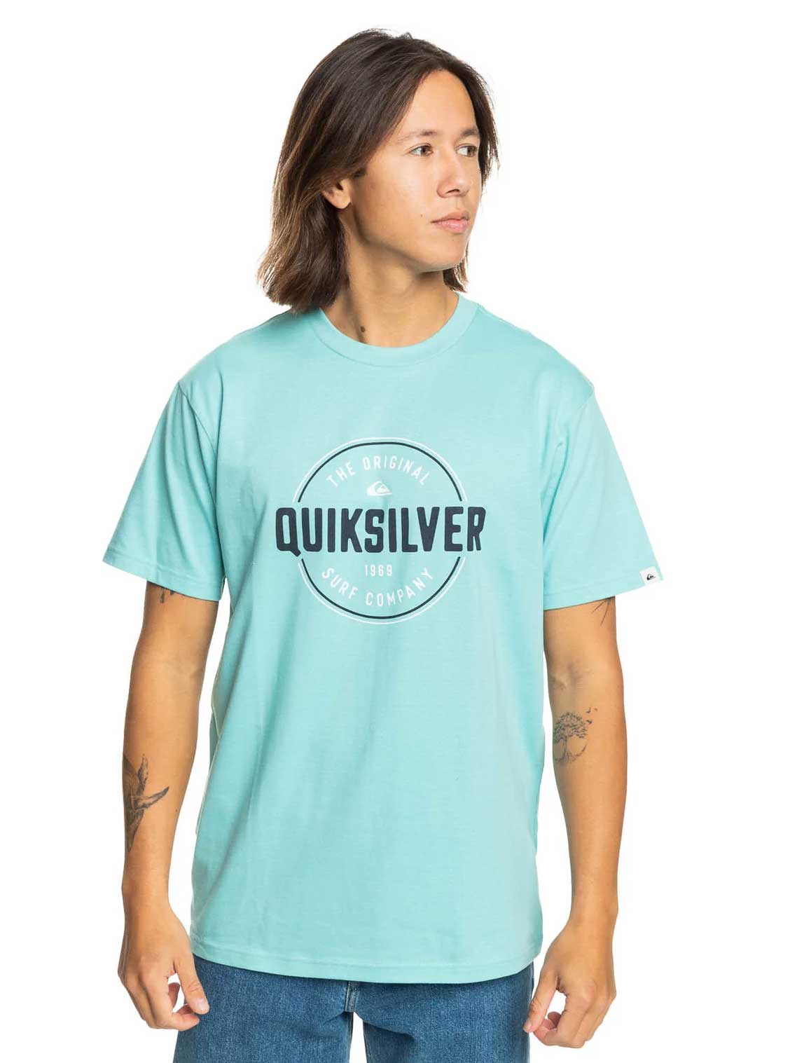 QUIKSILVER Тениска CIRCLE UP SS