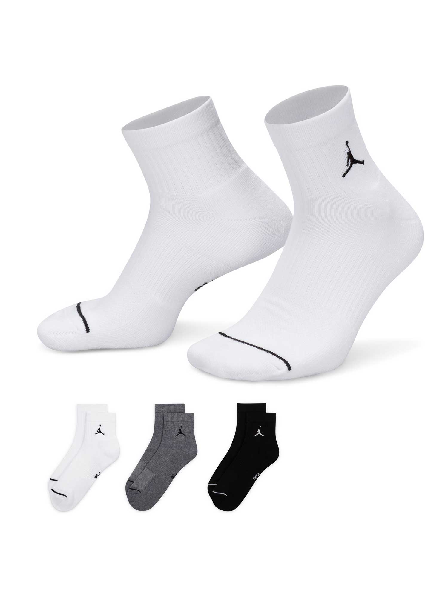 JORDAN Чорапи U J ED CUSH POLY ANKLE 3PR 144