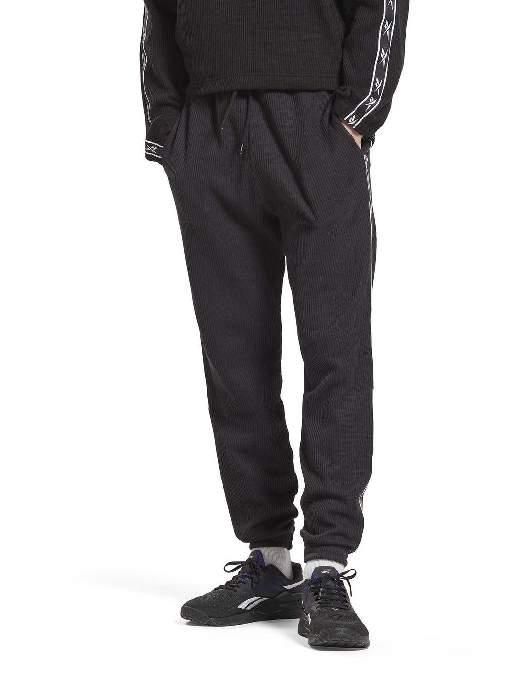 REEBOK Спортно долнище Identity Vector Tape Waffle