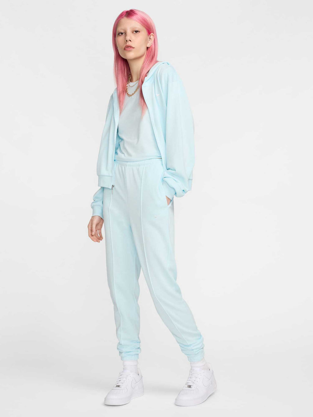 NIKE Спортно долнище W NSW NK CHLL FT HR SWTPNT