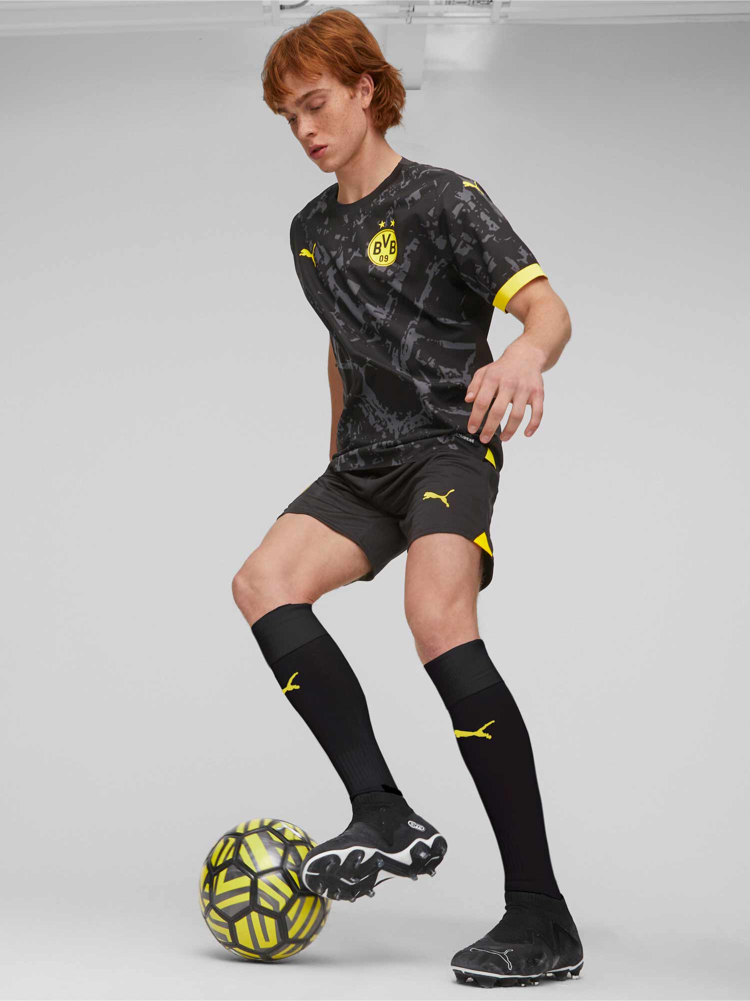 PUMA Тениска BVB Away Jersey Promo