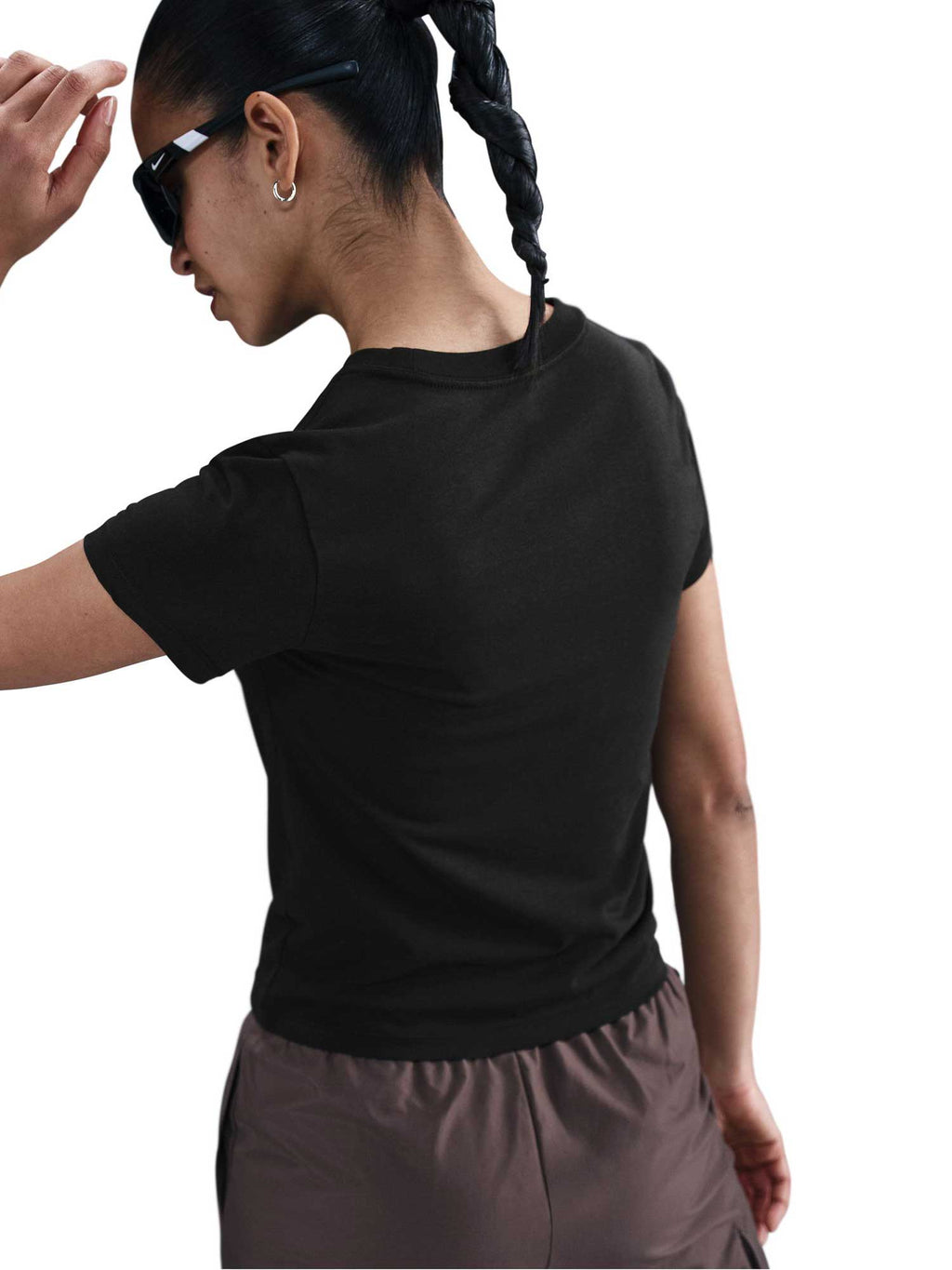 NIKE Тениска W NSW SS SLIM TEE STREET