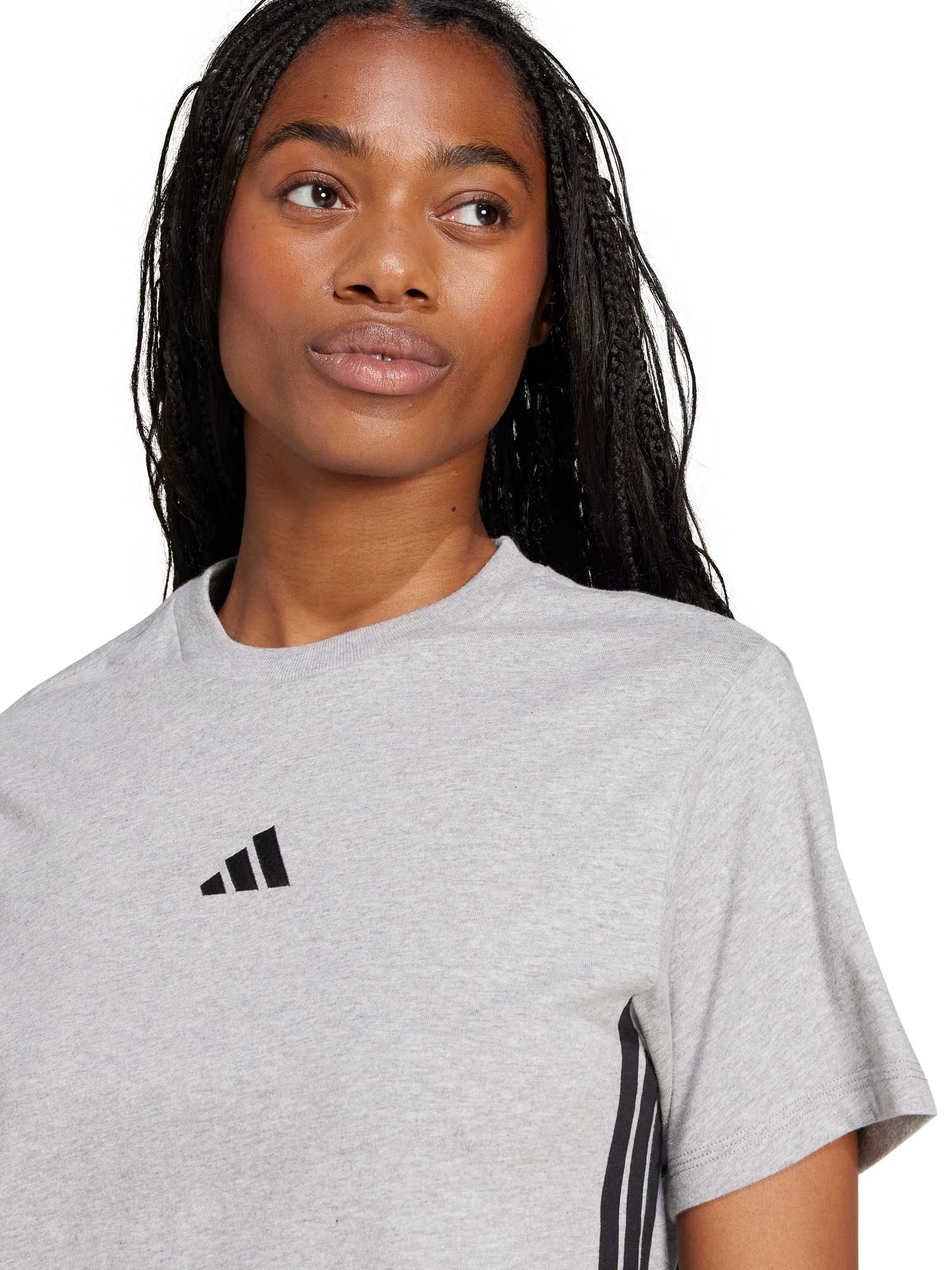 ADIDAS SPORTSWEAR Тениска Essentials 3-Stripes Cotton T-Shirt