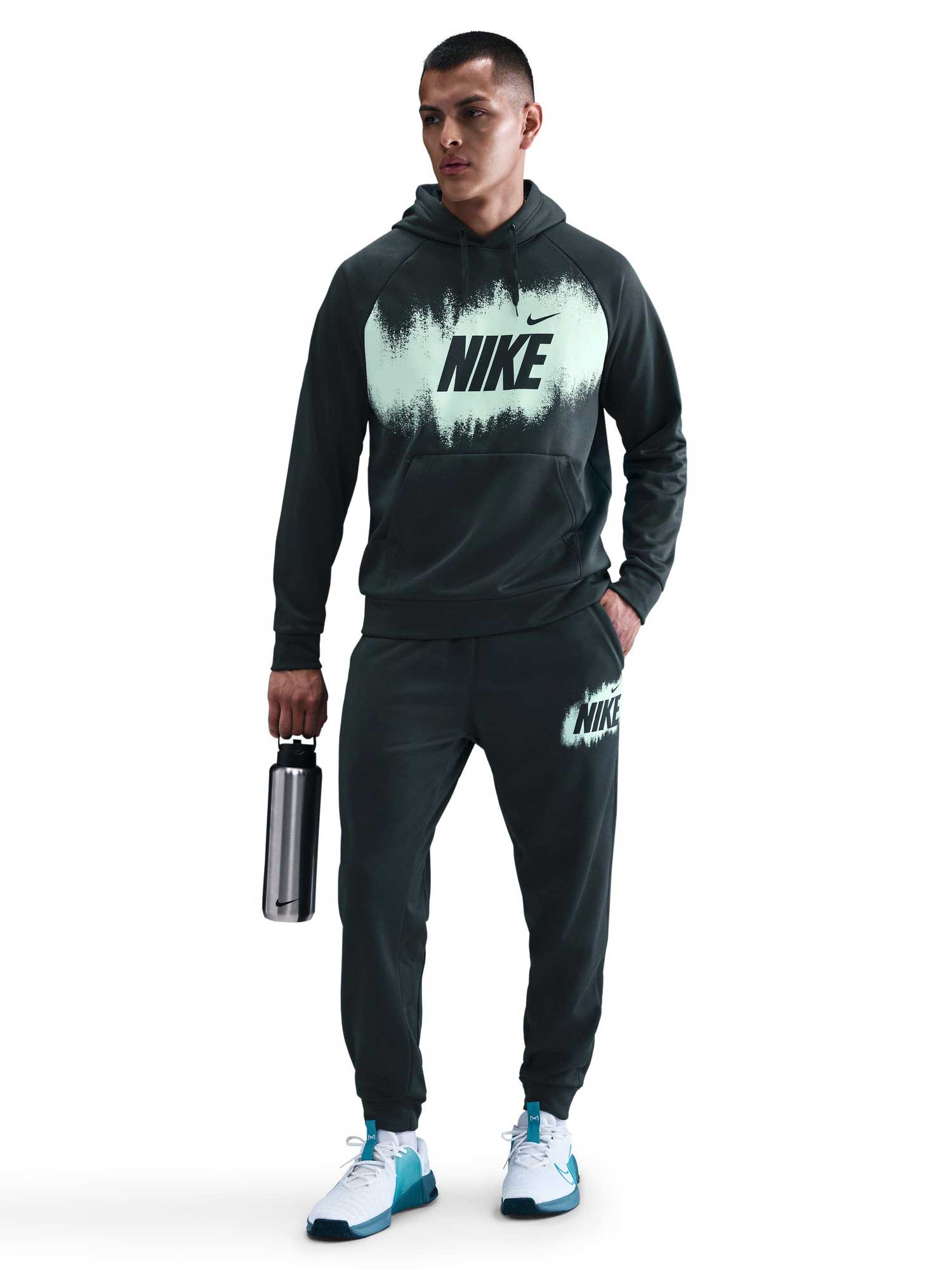 NIKE Спортно долнище M NK TF FLEECE JOGGER GFX