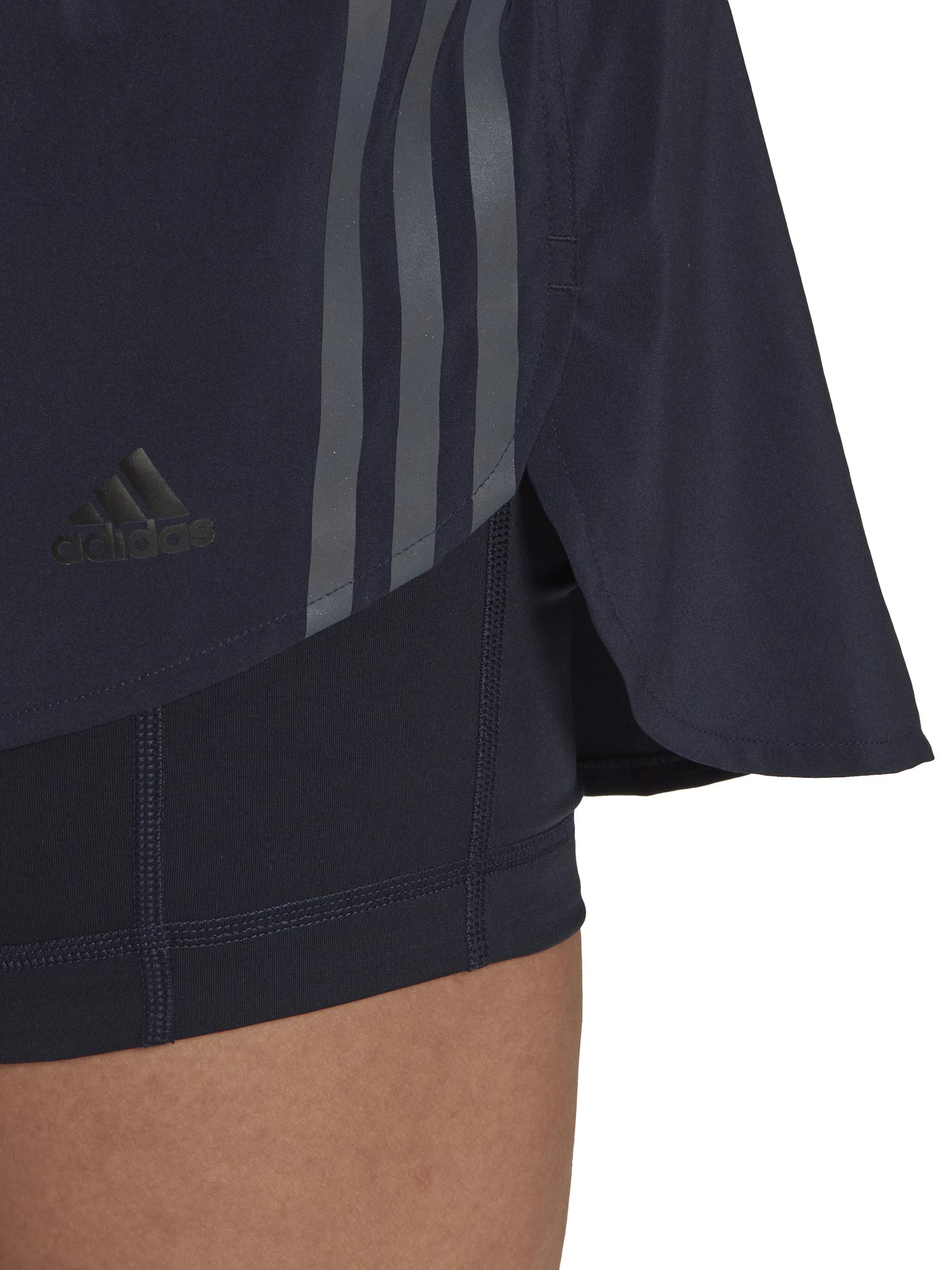 ADIDAS PERFORMANCE Пола Run Icons 3-Stripes Running Skort