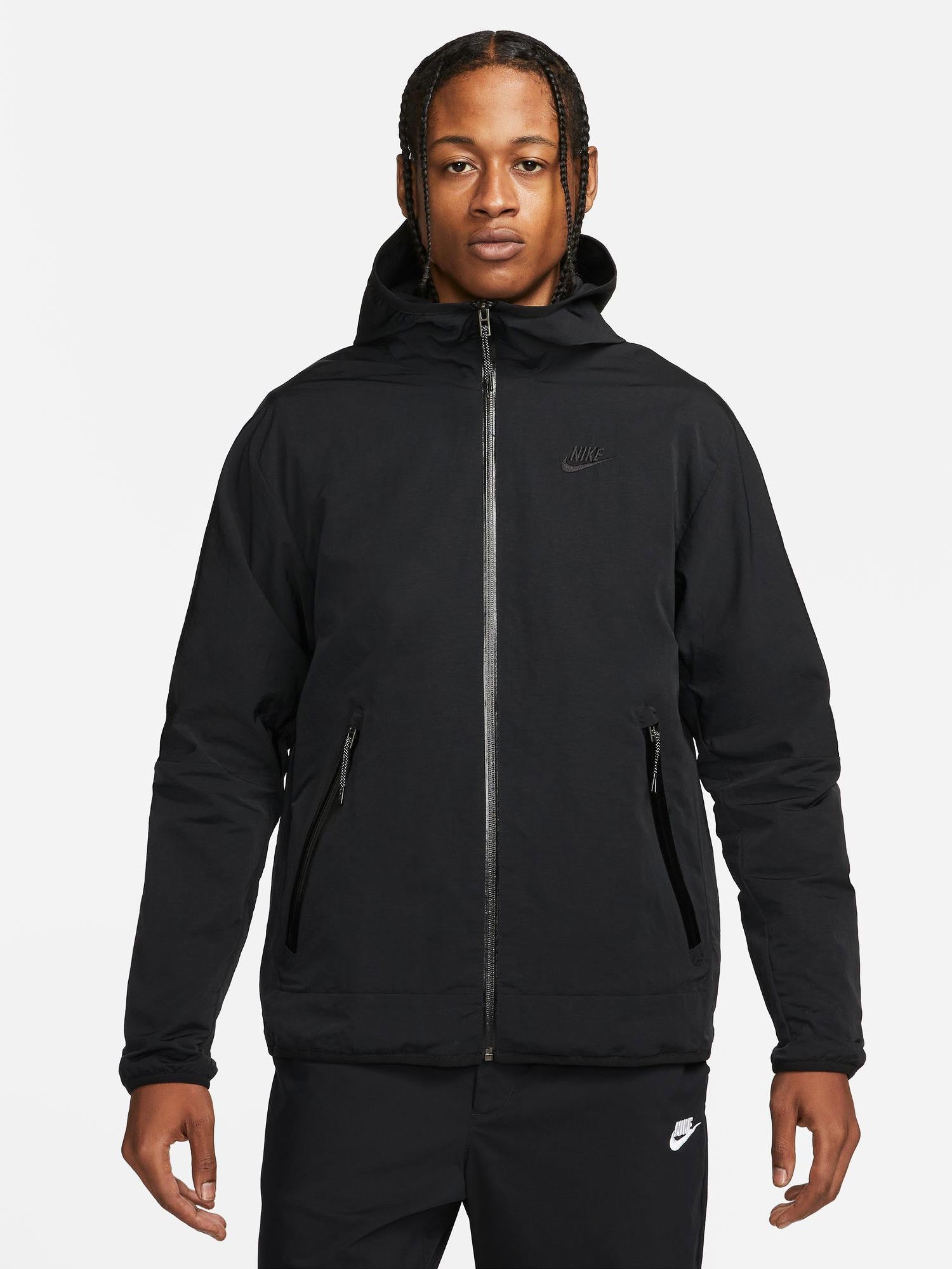NIKE Суитшърт M NK TECH WVN JKT LND