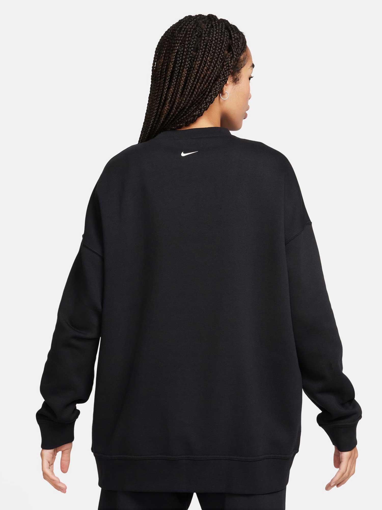 NIKE Блуза W NSW FLC OS CREW GLS