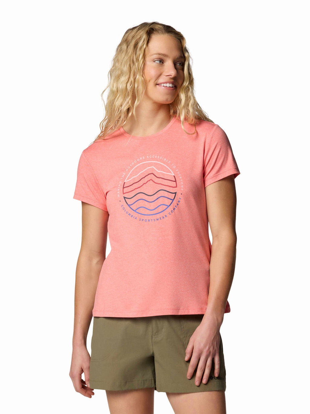 COLUMBIA Тениска Sloan Ridge Graphic SS Tee