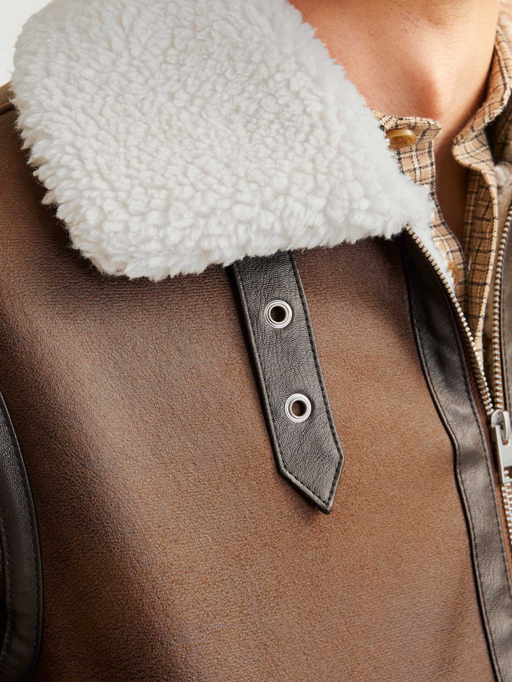 JACK & JONES Яке JORCOLE AVIATOR JACKET