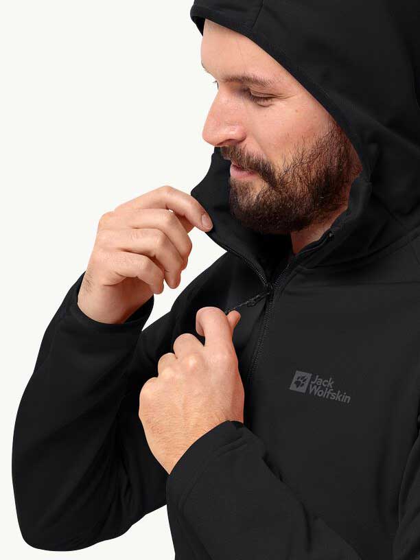JACK WOLFSKIN Полар ALPGRAT HOODED FZ M