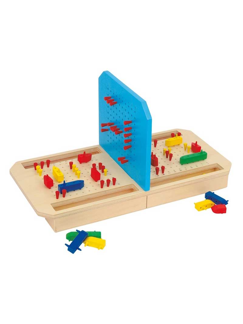 SMALL FOOT Игра Бойни кораби - дървена