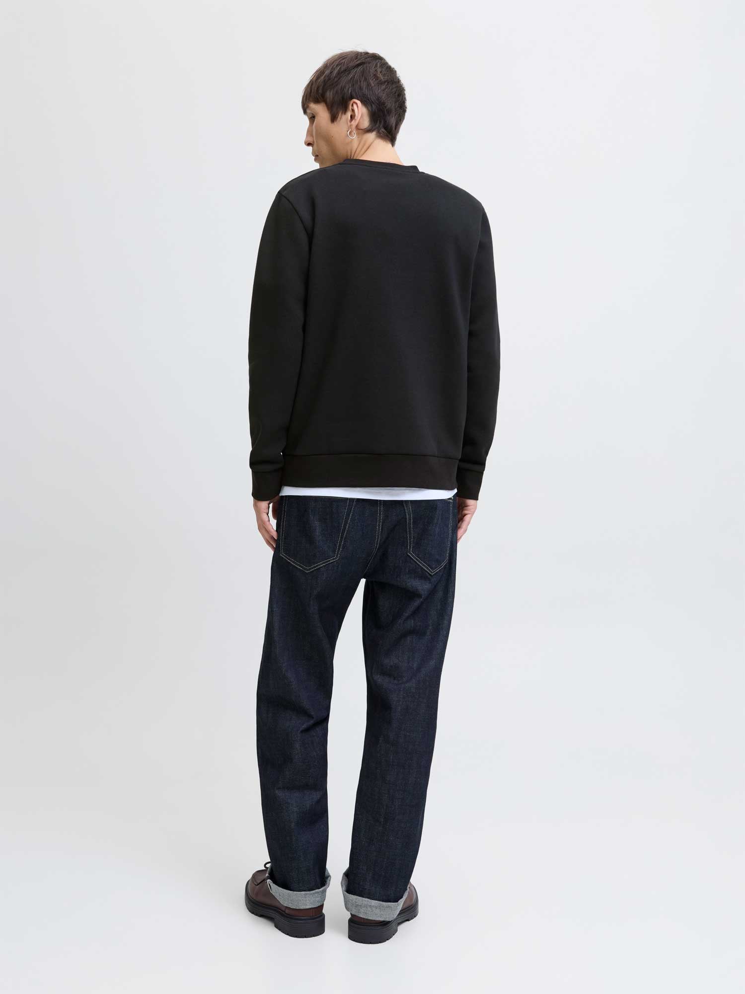 JACK & JONES Блуза JJHAYATO SWEAT CREW NECK BTS LN