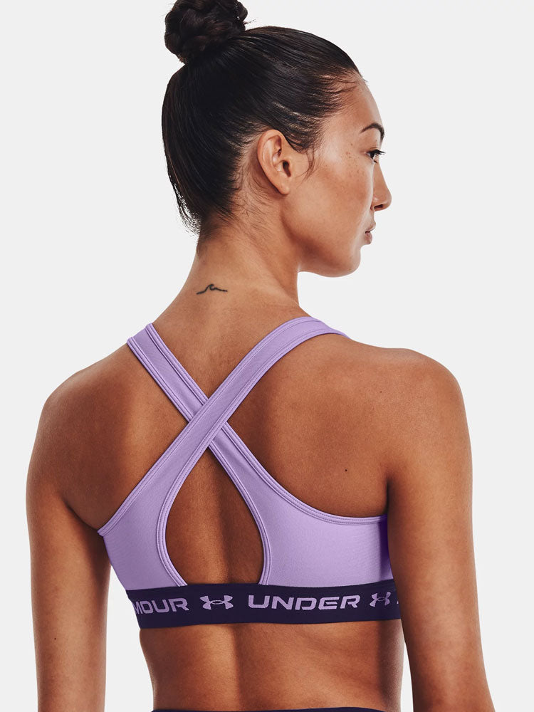 UNDER ARMOUR Спортен сутиен UA Crossback Mid Bra
