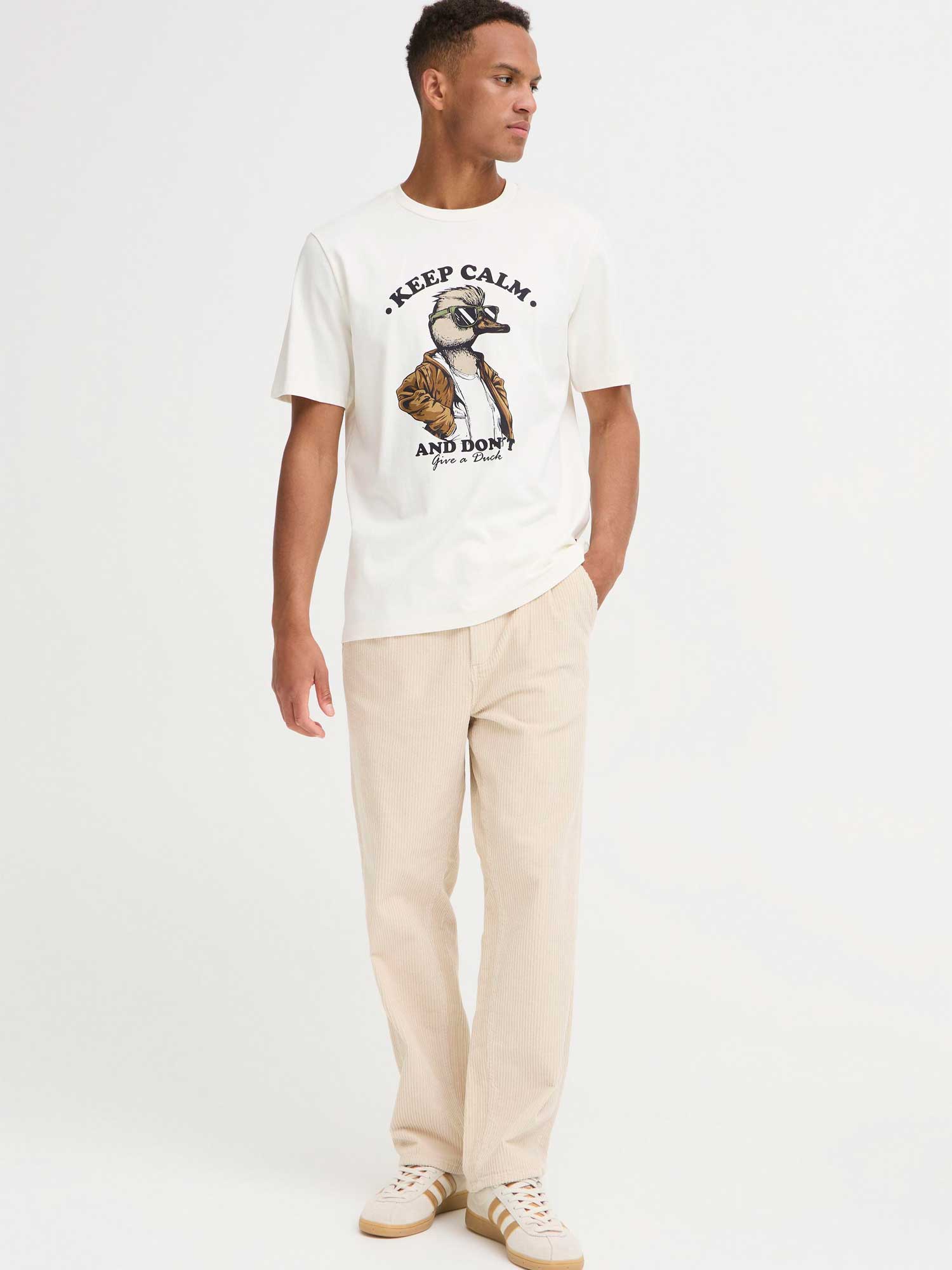 BLEND Тениска BHIVIK FUNNY GRAPH S/S TEE