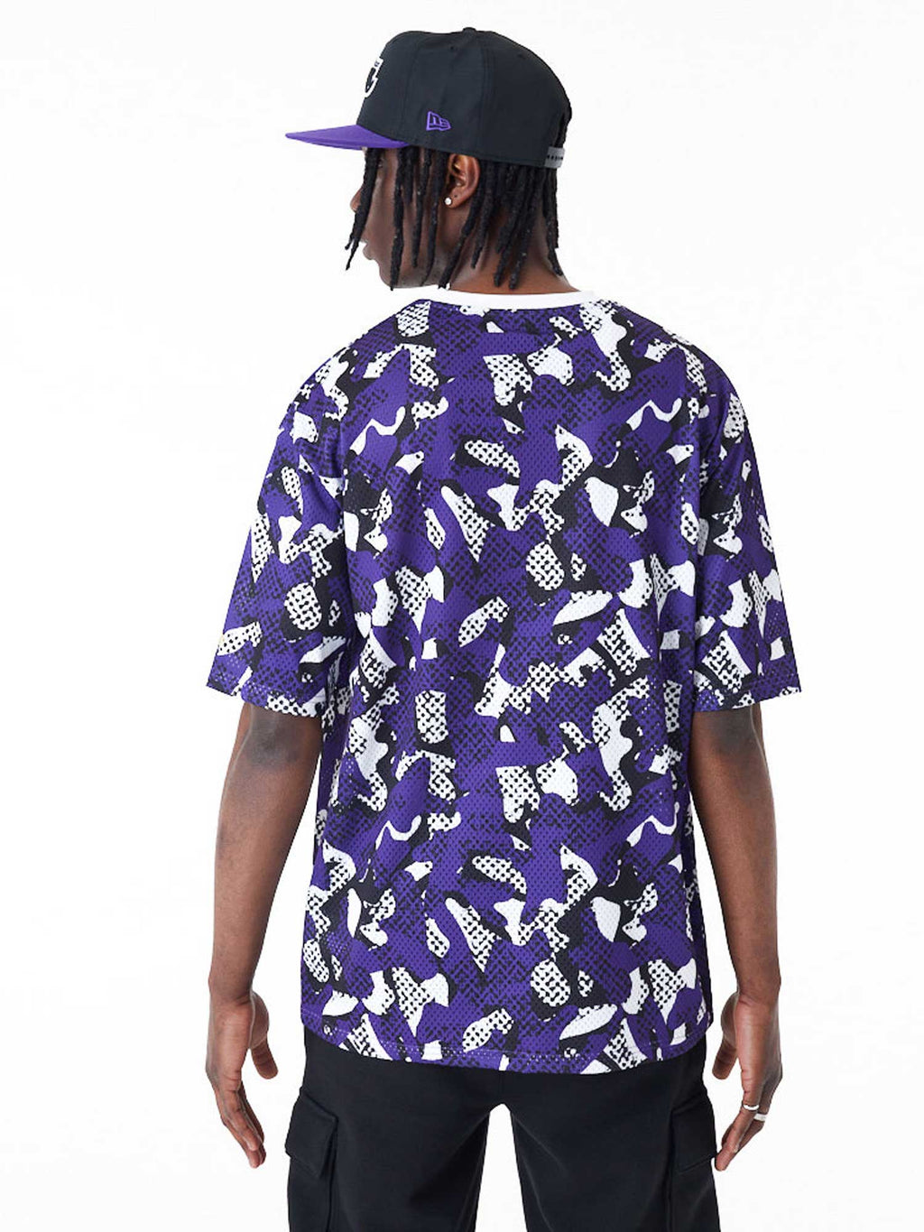 NEW ERA Тениска NBA TEAM AOP MESH OS TEE LOSLAK