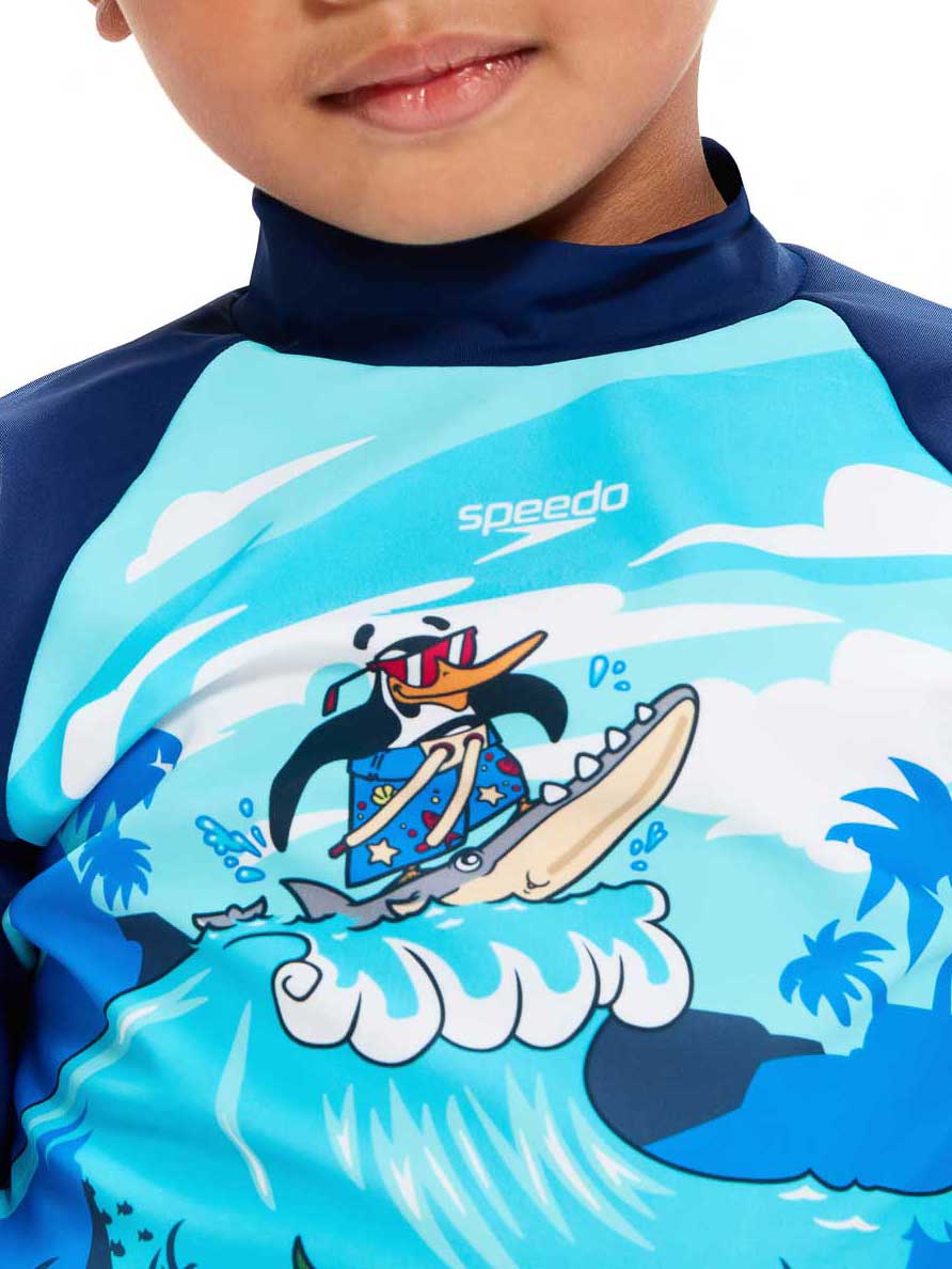 SPEEDO Бански 2 части BOYS LEARN TO SWIM SUN PROTECTION