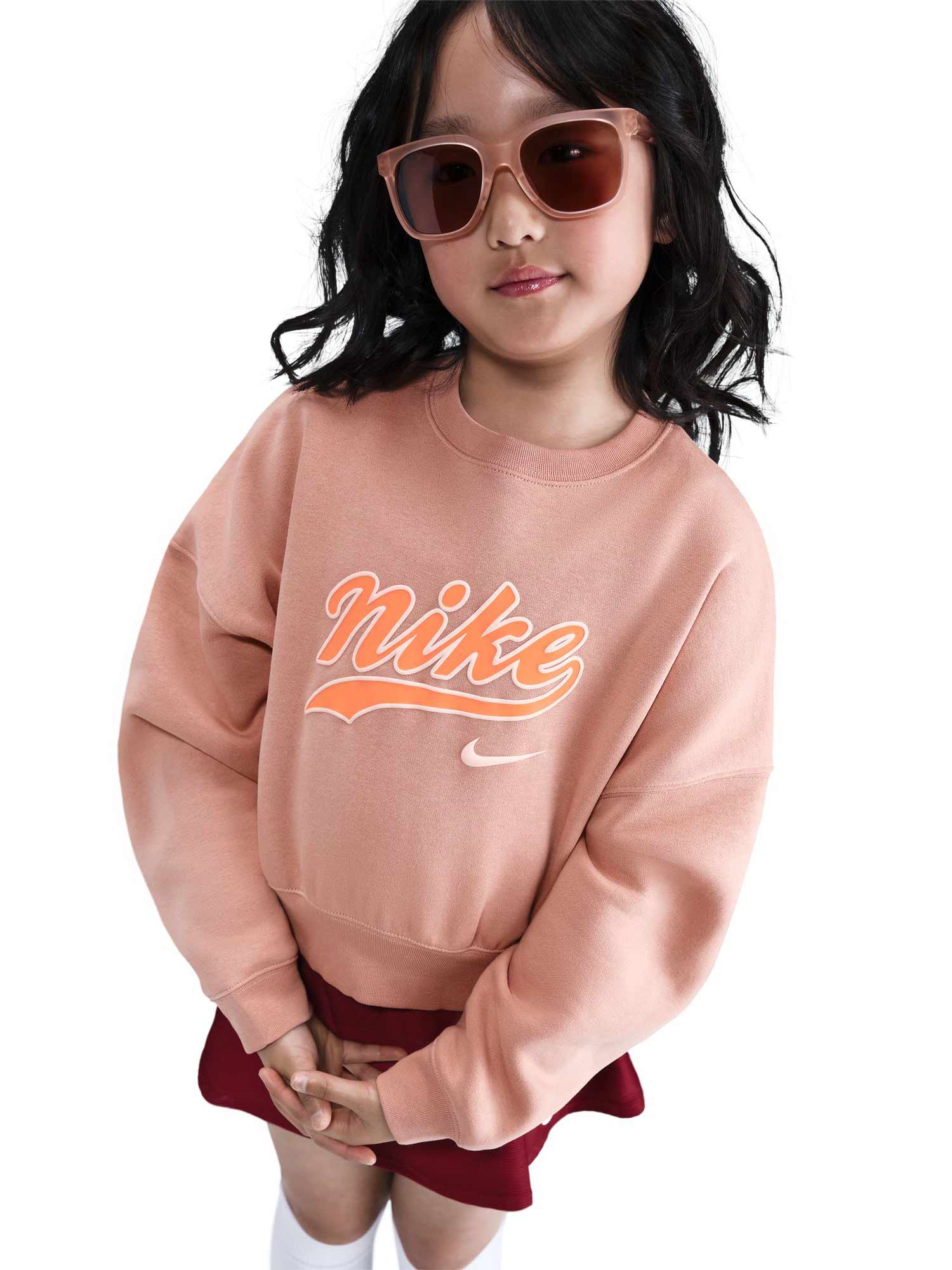 NIKE Блуза G NSW TREND FLC CRP CREW