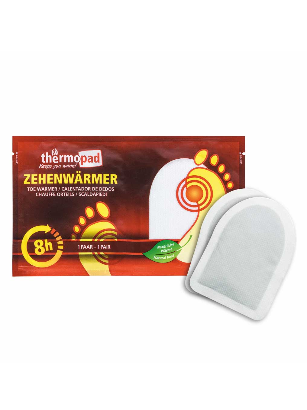 THERMOPAD Уормър за пръстите на краката