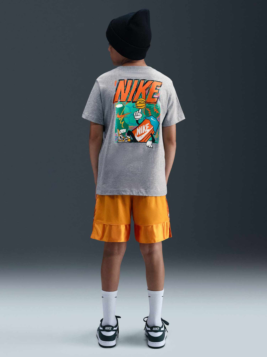 NIKE Тениска K NSW TEE BOXY MULTI SPORT