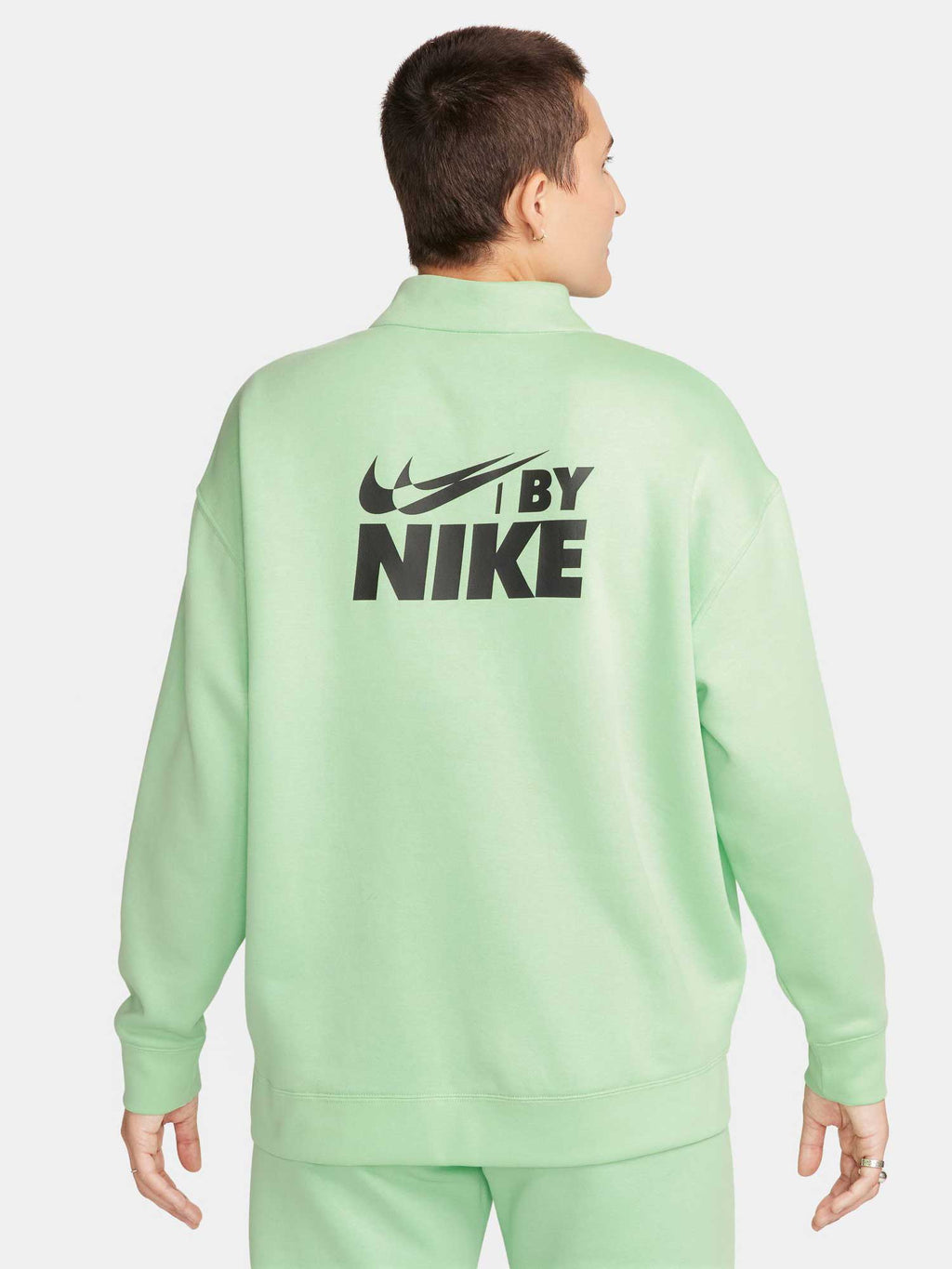 NIKE Блуза W NSW FLC QZ GLS