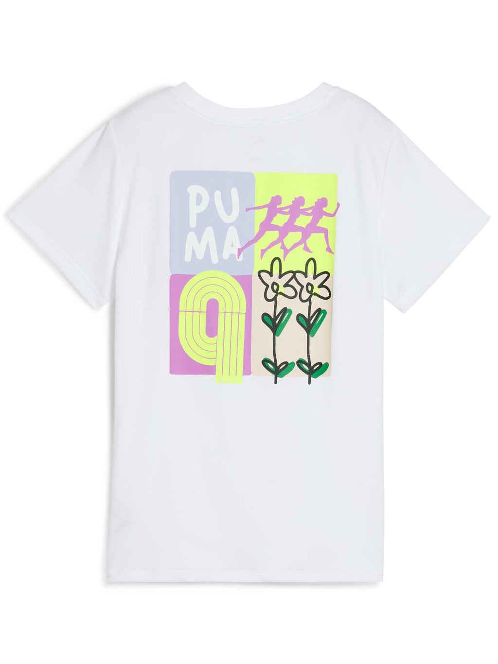 PUMA Тениска GRAPHICS RUNNING ILLUSTRATION TEE W