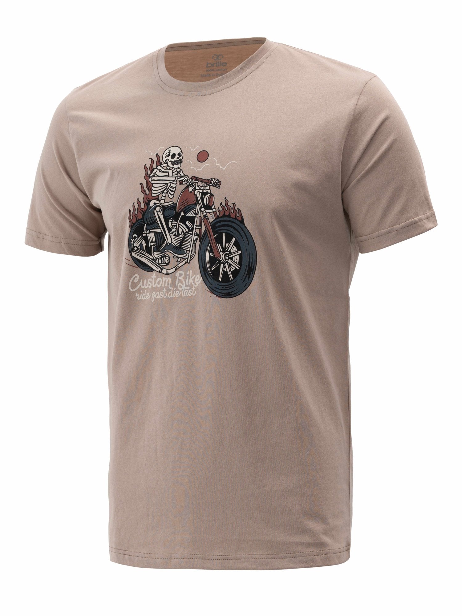 BRILLE Тениска Custom Bike