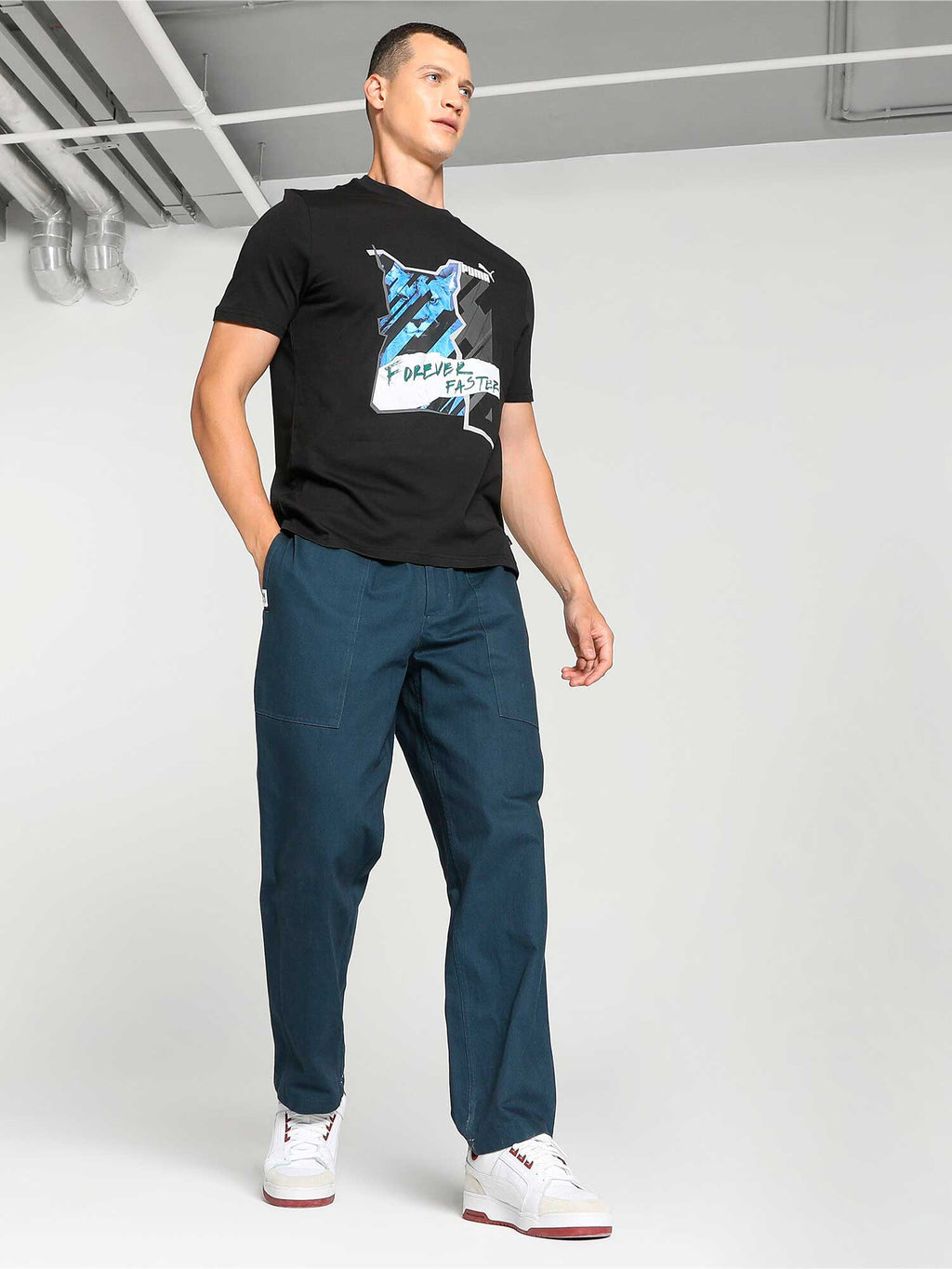 PUMA Тениска GRAPHICS Photoprint