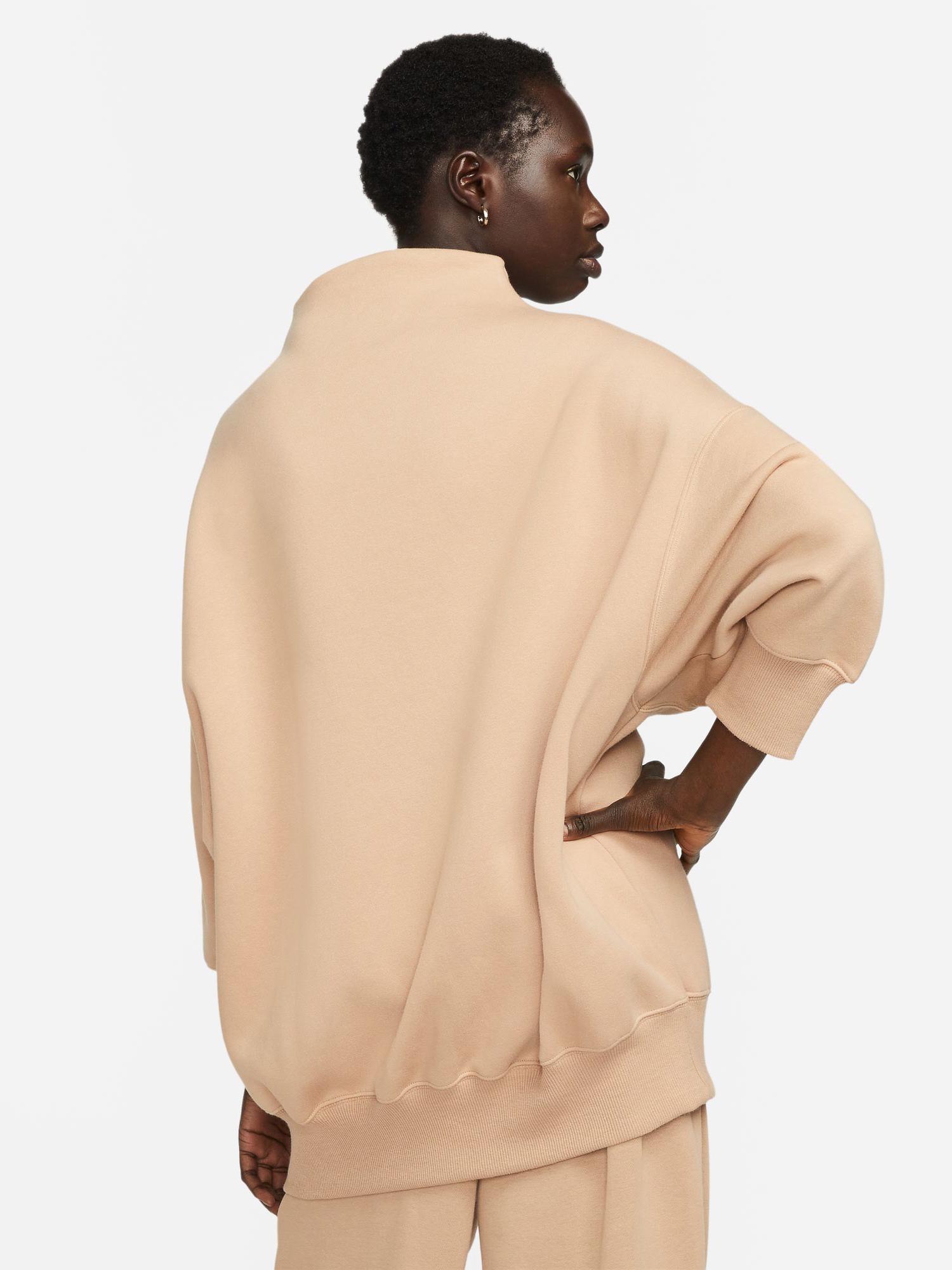 NIKE Блуза W PHNX FLC OOS MOCK