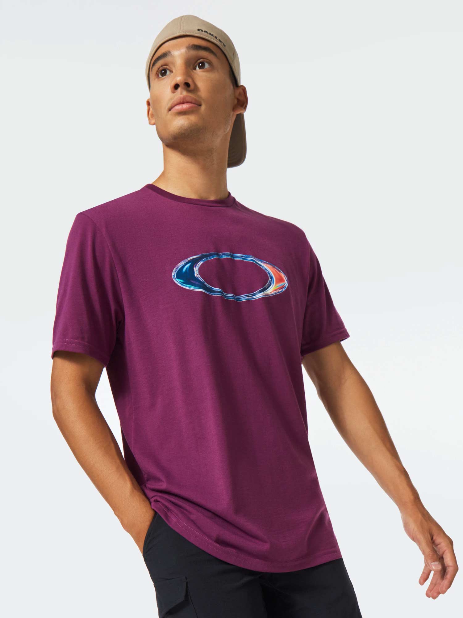 OAKLEY Тениска MARBLE ELLIPSE