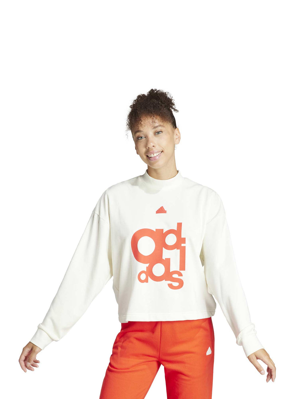 ADIDAS SPORTSWEAR Блуза French Terry Print Loose Sweatshirt