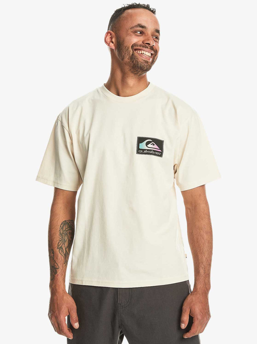 QUIKSILVER Тениска BACK FLASH SS