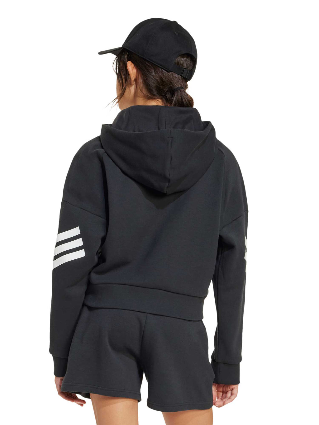 ADIDAS SPORTSWEAR Суитшърт Future Icons 3-Stripes Full-Zip Hooded