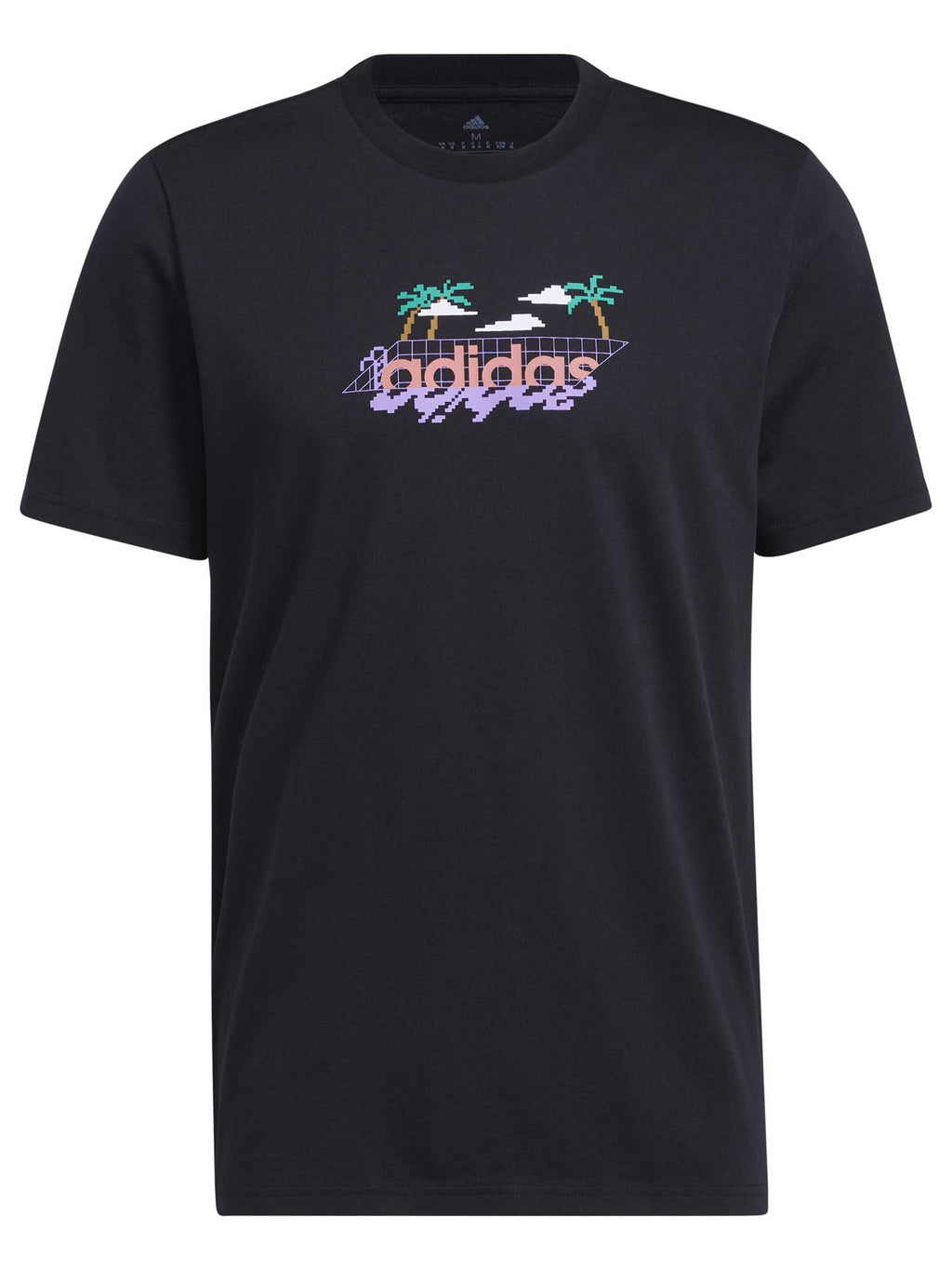 ADIDAS SPORTSWEAR Тениска Linear Beach-Bit Short Sleeve Graphic