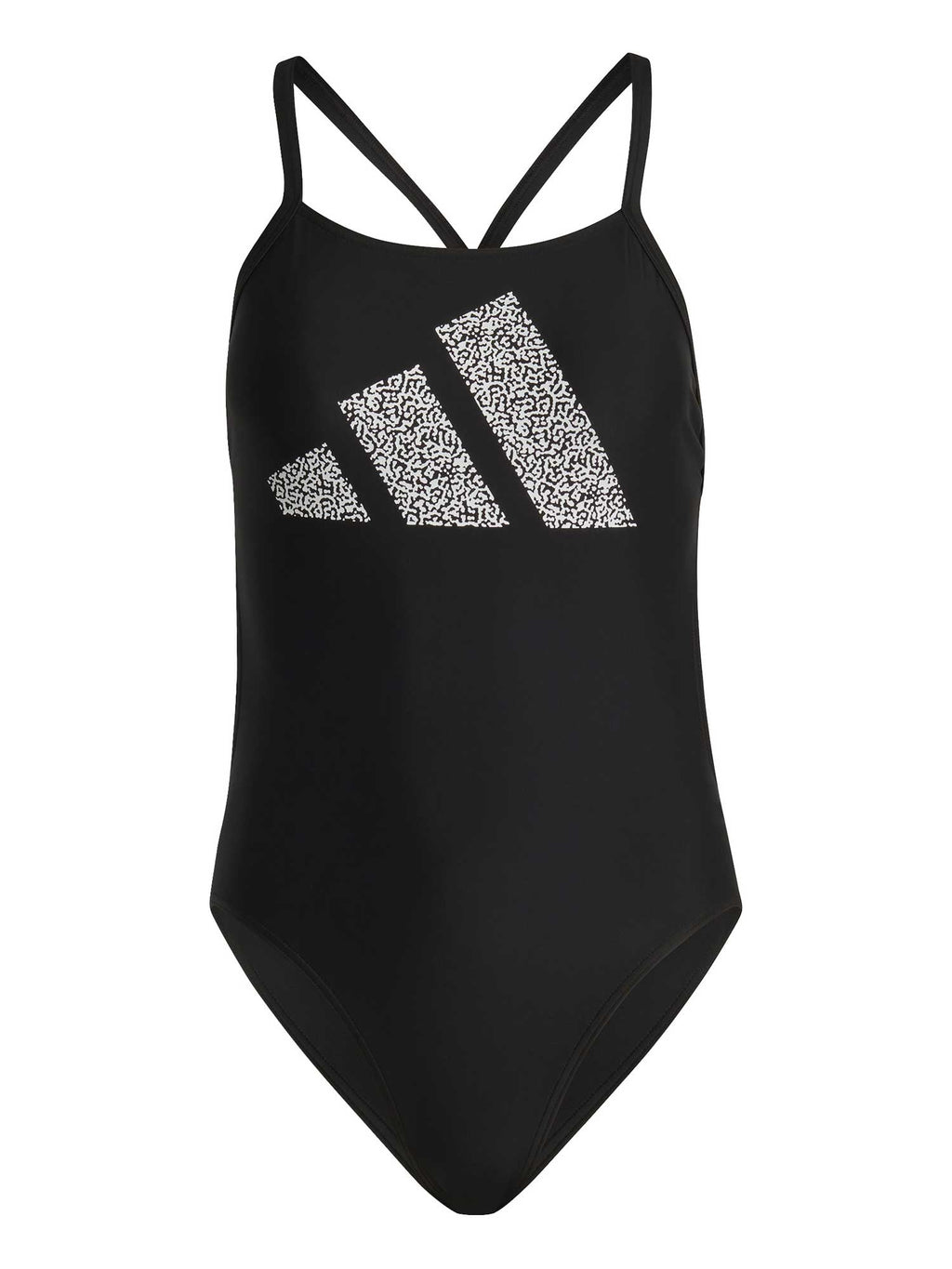 ADIDAS PERFORMANCE Цял бански 3 Bar Logo Print Swimsuit