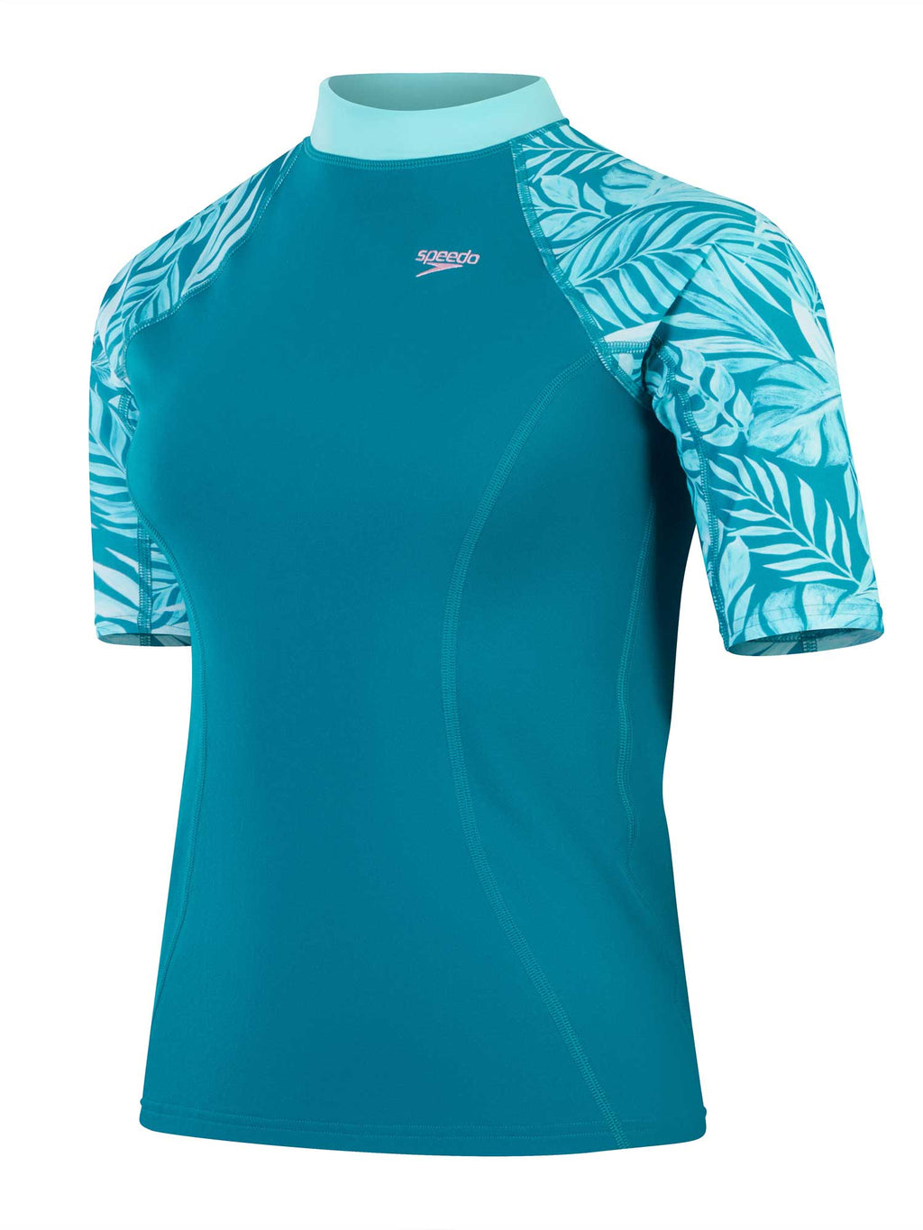 SPEEDO Цял бански WOMENS PRINTED ASYMETRIC