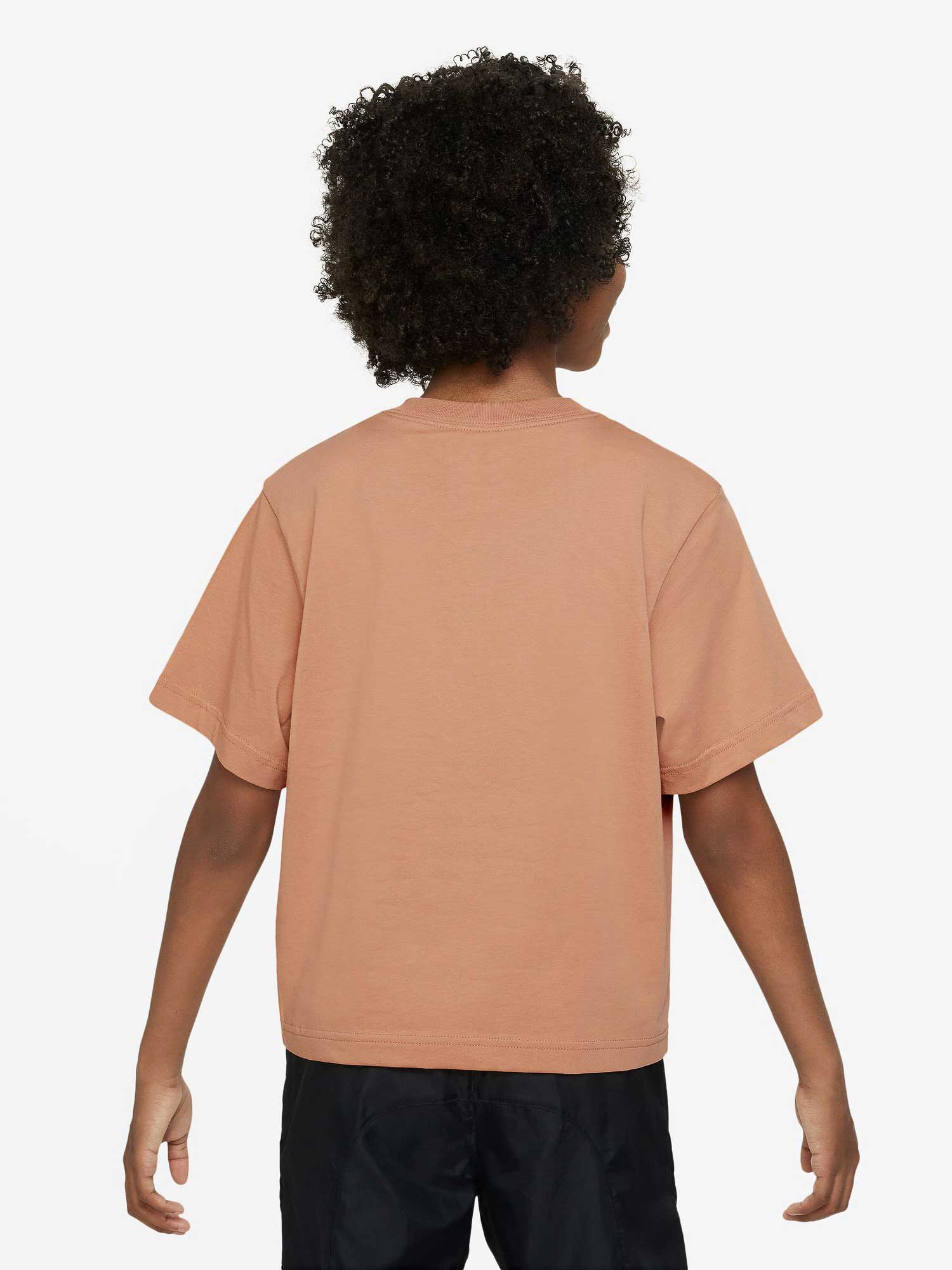 NIKE Тениска G NSW TEE BOXY METALLIC HBR