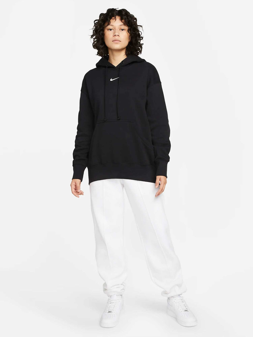 NIKE Суитшърт W NSW PHNX FLC OS PO HOODIE