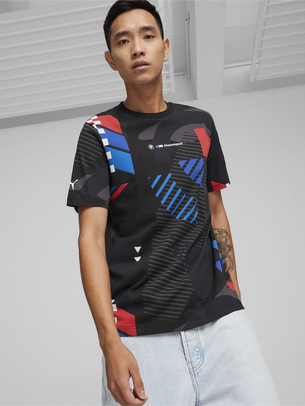 PUMA Тениска BMW MMS AOP