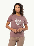 JACK WOLFSKIN Тениска CAMPING LOVE T W