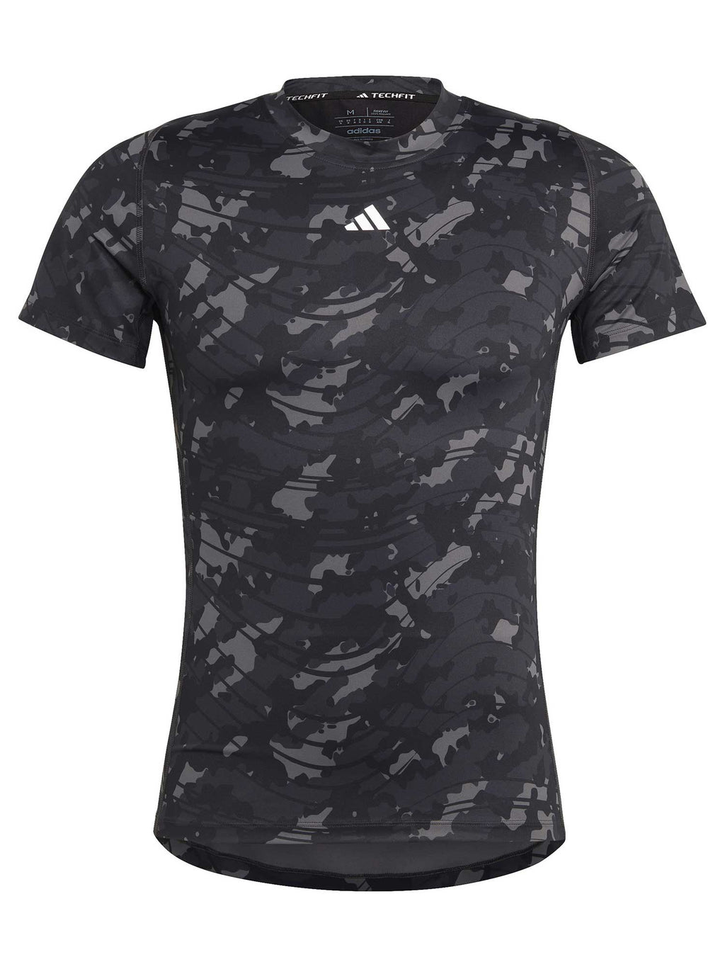ADIDAS PERFORMANCE Тениска Techfit Allover Print Training