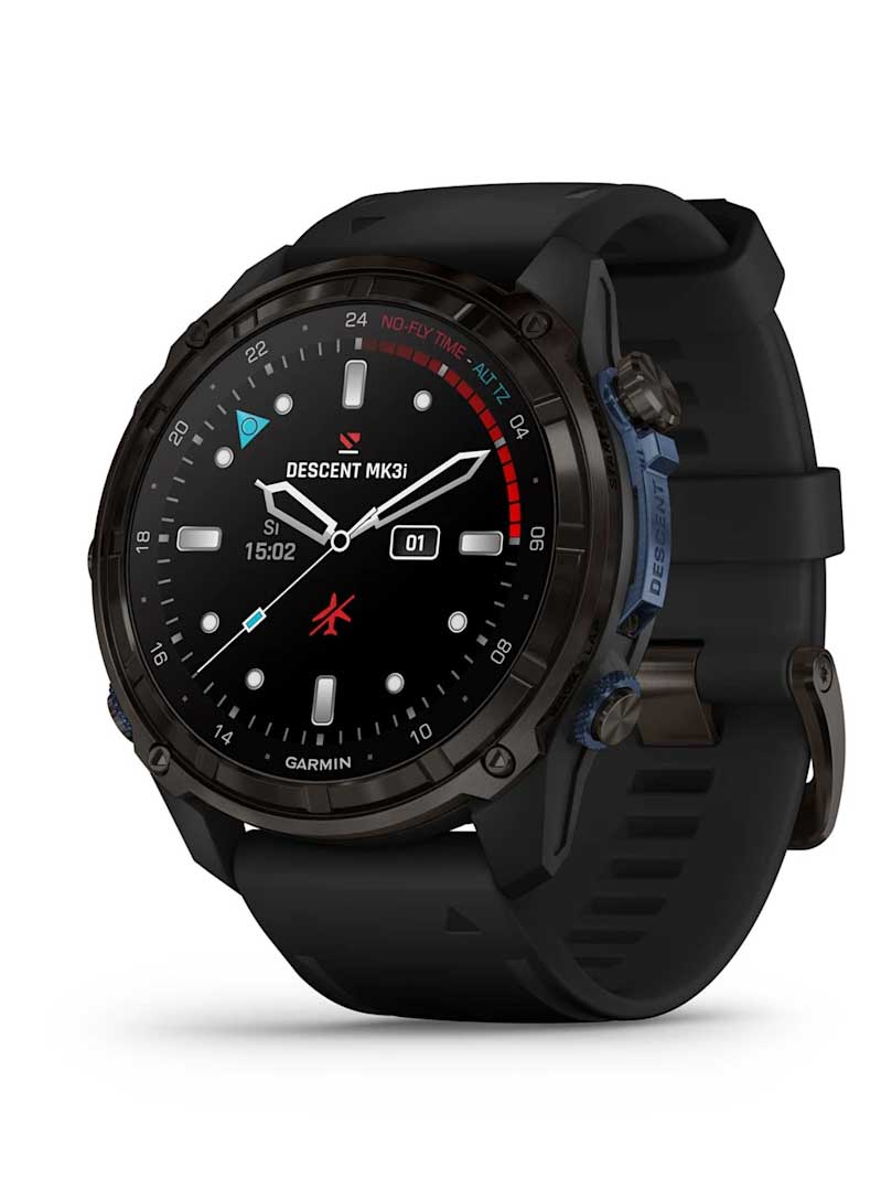 GARMIN GPS Смарт часовник Descent Mk3i титаниева каишка