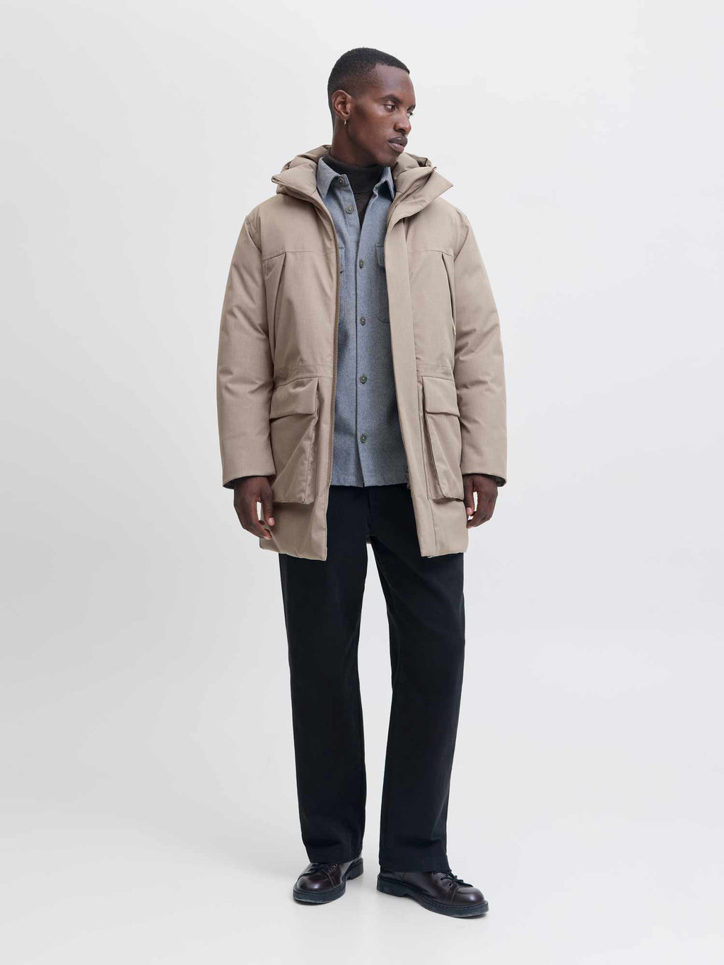 JACK & JONES Яке JPRCCMOON MELANGE PARKA LN