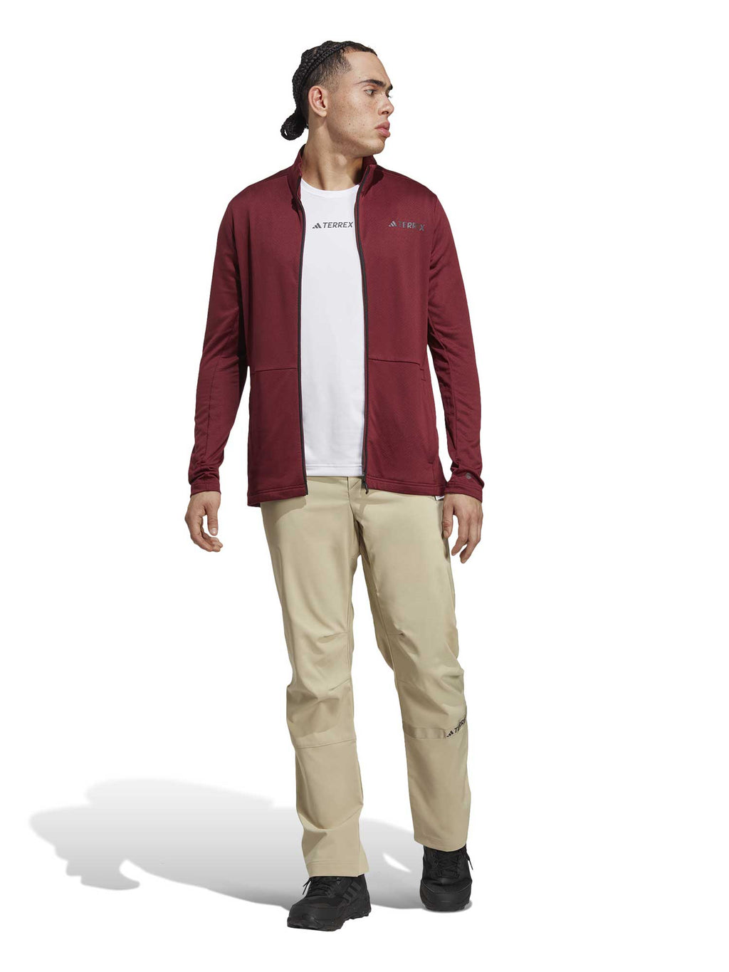 ADIDAS PERFORMANCE Спортно горнище Terrex Multi Full-Zip Fleece