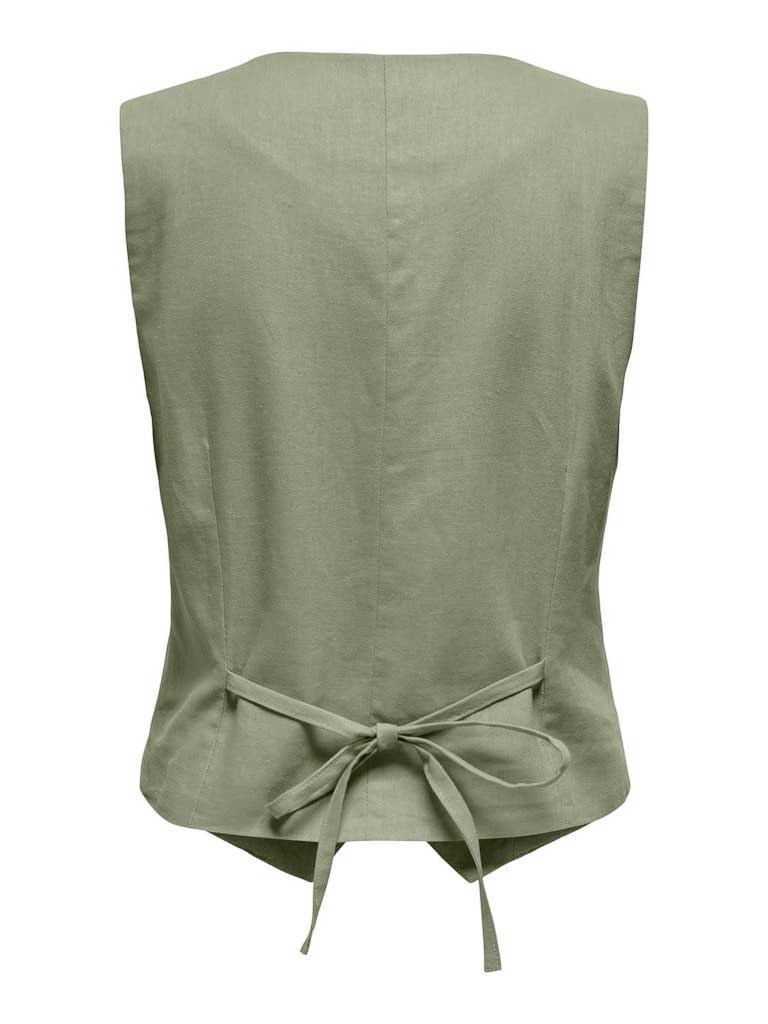 ONLY Елек ONLCARO S/L LINEN BLEND VEST CC TLR